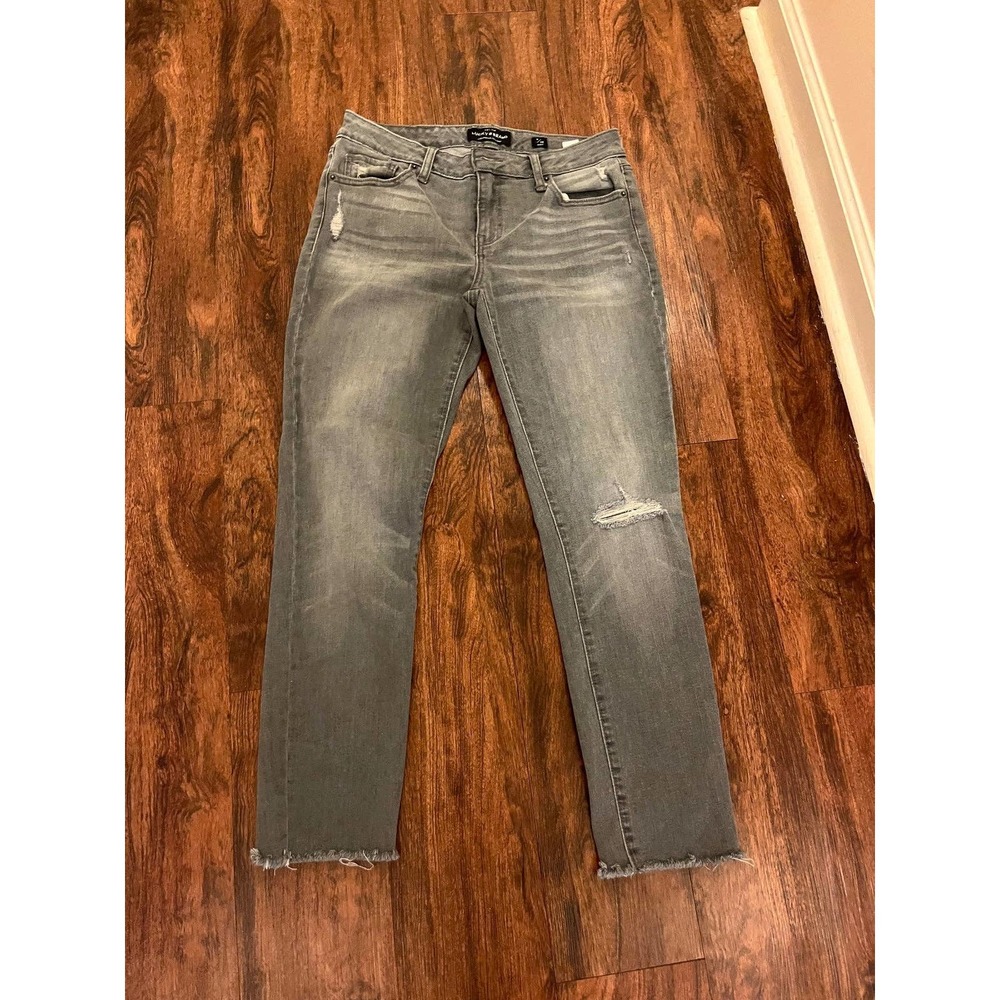 Lucky Brand Gray Ankle Jeans